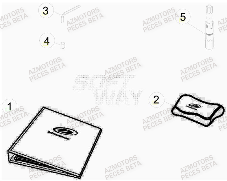 Manuel AZMOTORS PiÃ¨ces BETA RR RACING 4T 350 - [2013]