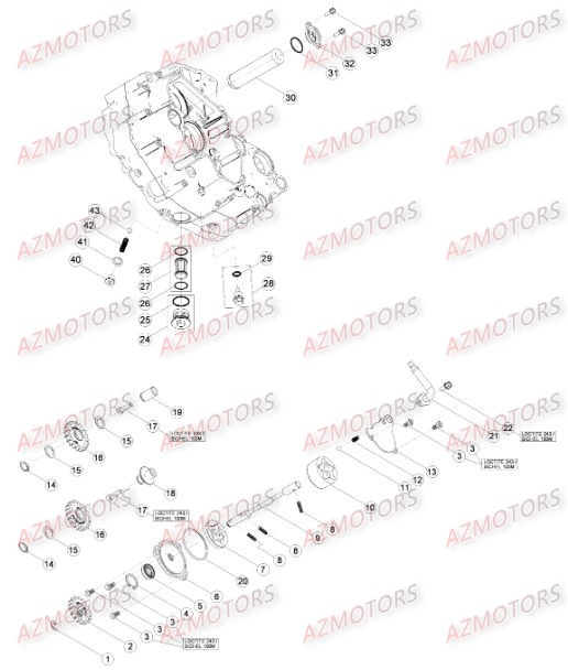 BOUCHON FILTRE HUILE - BETA pour CIRCUIT DE LUBRIFICATION de RRRAC-4T-450-14