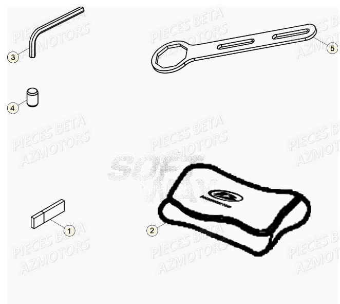 Manuel AZMOTORS PiÃ¨ces RR 125 2T - 2020