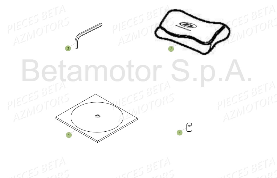 Outillage Special 2 AZMOTORS PiÃ¨ces RR 125 RACING 2T - 2019