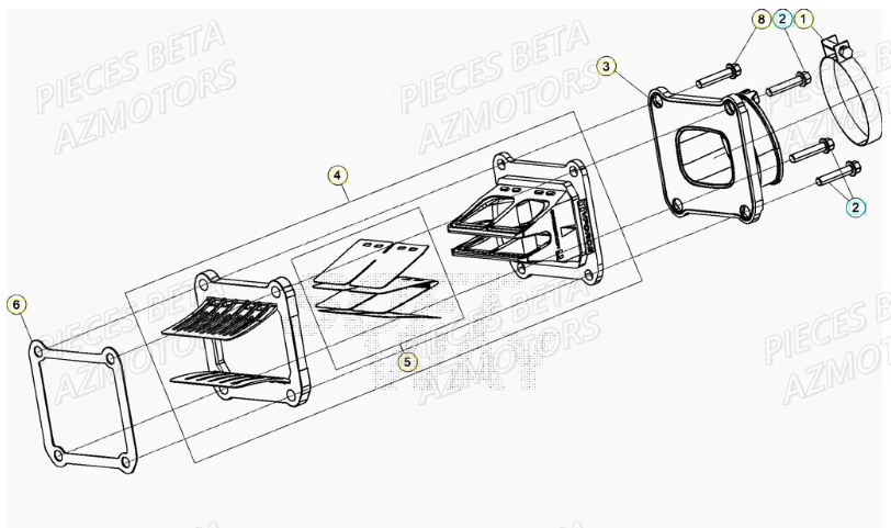 Admission AZMOTORS PiÃ¨ces RR 125 RACING 2T - 2020