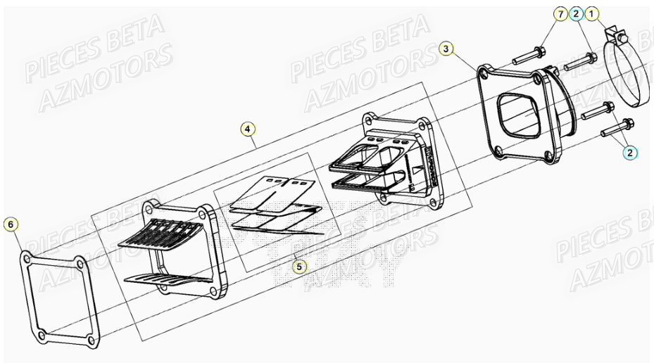 Admission AZMOTORS PiÃ¨ces RR 200 RACING 2T - 2021