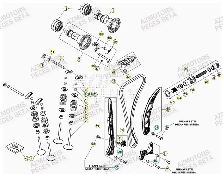 BOUCHON ARBRE COUVERCLE D EMBRAYAGE - BETA pour DISTRIBUTION de RR 390 RACING 23