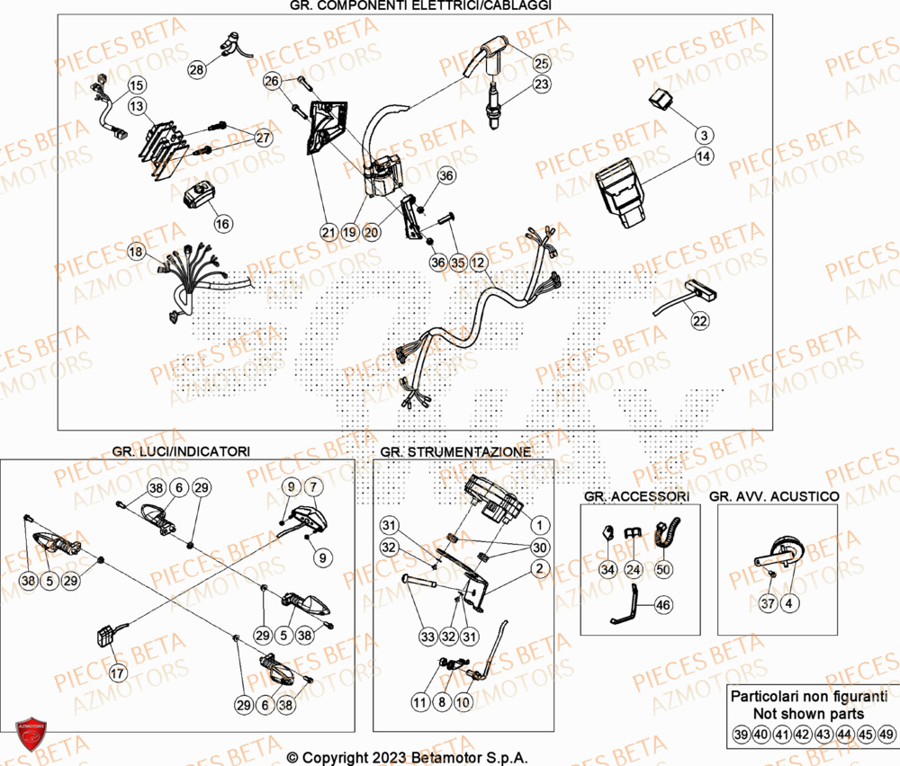 Installation Electrique AZMOTORS PiÃ¨ces BETA EVO 300 2T - [2024]